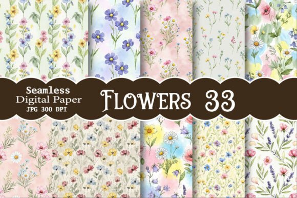Download Flowers Seamless Pattern - Pattern Collection