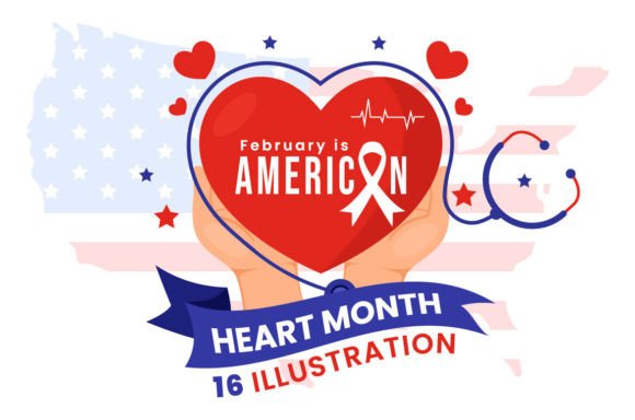 Download 16 February is American Heart Month - February Collection